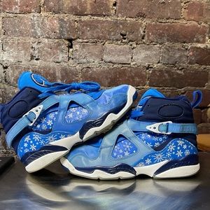 Air Jordan 8 Blue Snowflake
